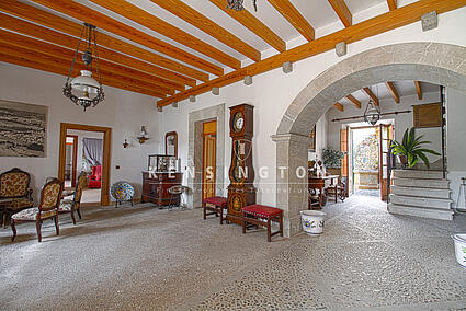 Town house in Mancor de la Vall Mallorca living room